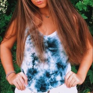 american eagle tie dye tank top